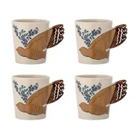 Sada hrnků Bloomingville Hezha 260 ml 4-pack více barev