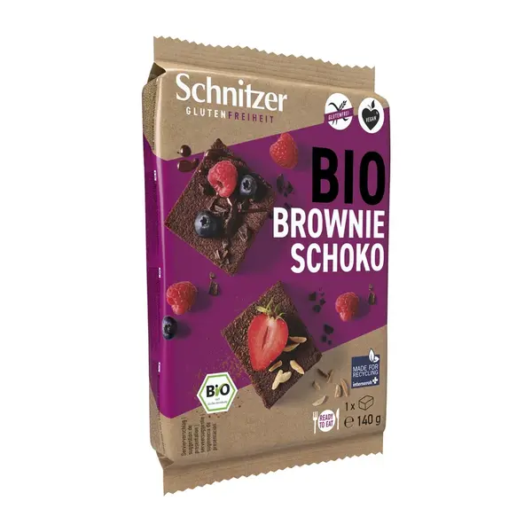 Schnitzer Brownie čokoládové bezlepkové BIO 140 g