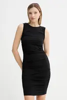 Šaty MICHAEL Michael Kors černá barva, mini, přiléhavé, MT58349H6J