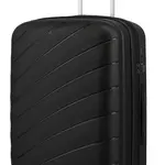 Střední skořepinový kufr na kolečkách Travelite Burano M Black