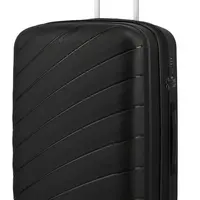 Střední skořepinový kufr na kolečkách Travelite Burano M Black