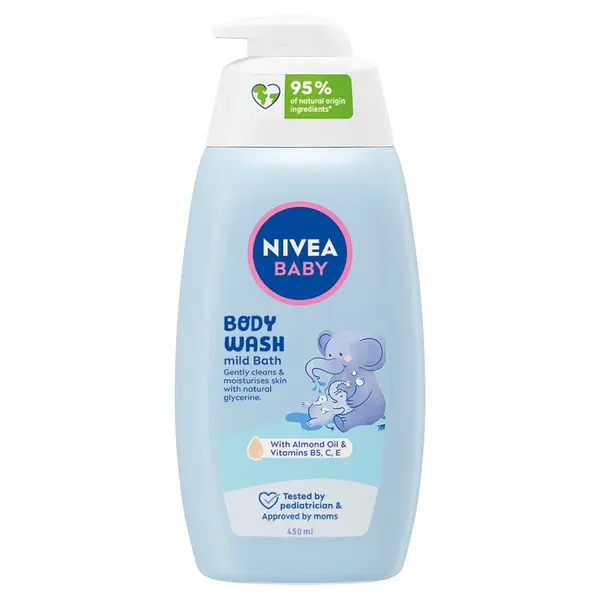 NIVEA Baby Sprchový gel pro jemnou koupel 450 ml