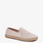 Boto Espadrilky Pánské Tenisky Z Eko Semiše Béžové Lunaria