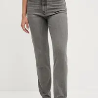 Džíny HUGO dámské, high waist, 50544798