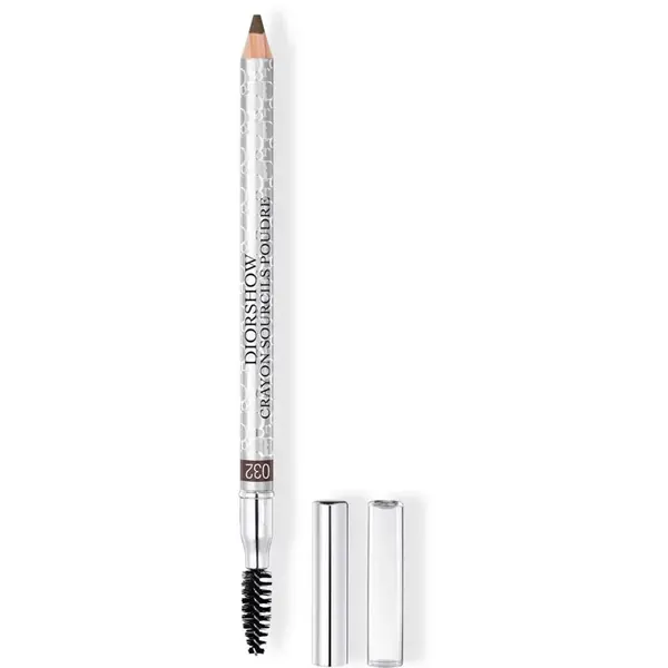 DIOR Diorshow Crayon Sourcils Poudre voděodolná tužka na obočí odstín 032 Dark Brown 1.19 g