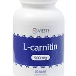 Vieste L-carnitin 500 mg 50 tablet