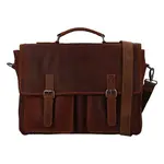 Pánská kožená brašna hnědá - Greenwood Louney