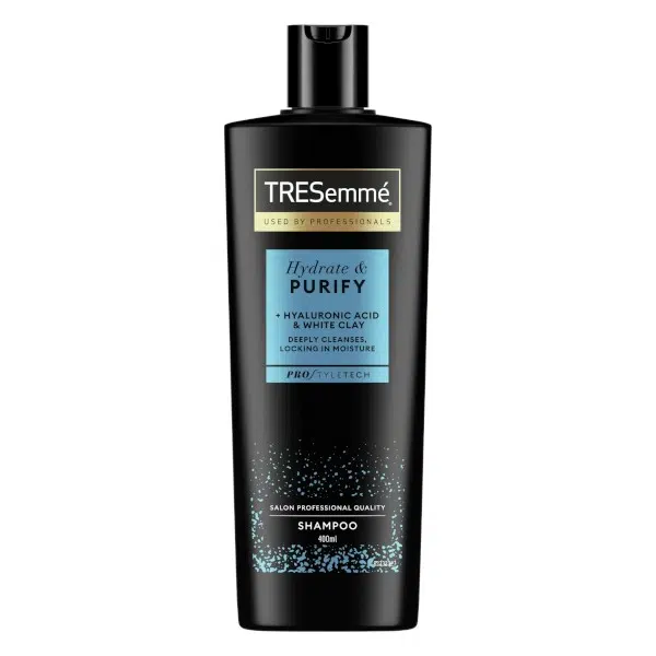 TRESemmé Čisticí šampon pro mastné vlasy Purify & Hydrate (Shampoo) 400 ml