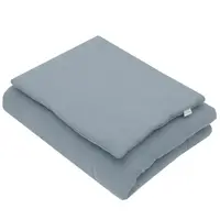 Mušelínová sada s výplní New Baby 80x70 cm modrá