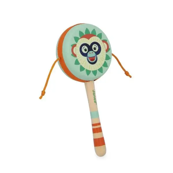 Janod Gioia Dřevěný hudební nástroj ruční Bubínek