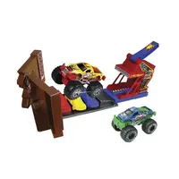 Kaskadérská dráha s 2 kovovými autami