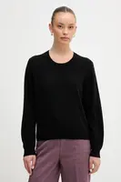 Vlněný svetr United Colors of Benetton dámský, černá barva, 1002D10BG