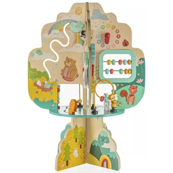 Dřevěný montessori strom, 2023