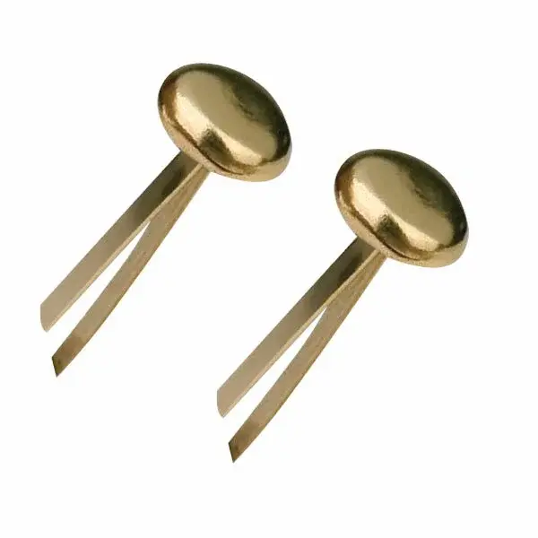 Sponky Maped mosazné - 40 ks, krabička