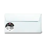 Barevná obálka Clairefontaine, DL, samolepicí, 20 ks - sv. modrá