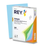 Barevný papír Rey Adagio, střední sytost, 500 listů - modrý