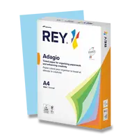 Barevný papír Rey Adagio, střední sytost, 500 listů - modrý