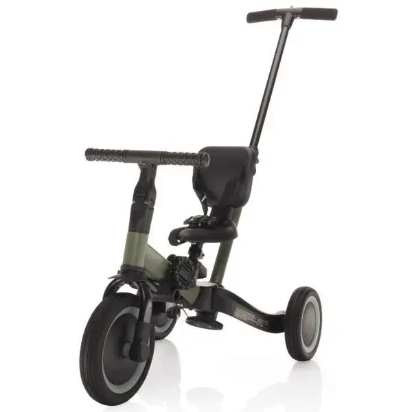 Tříkolka 3v1, District Green