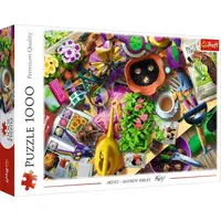 Trefl Puzzle 1000 Úklid zahrady