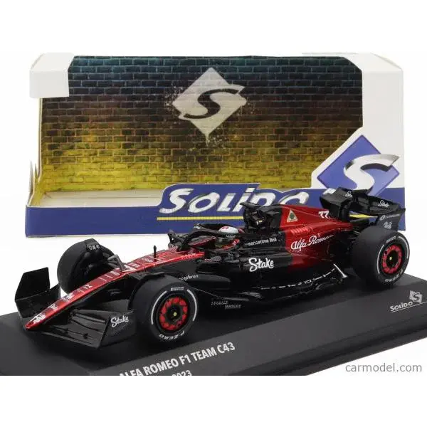 1:43 ALFA ROEMO F1 C43 RED BAHRAJN