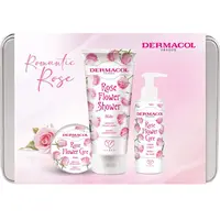 Dermacol Flower Care Rose darčeková sada plechový box