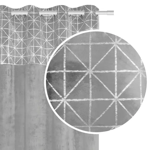 Edoti Velor záclona Lesklá 140x250 A495