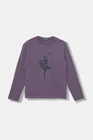 Dětské bavlněné tričko s dlouhým rukávem United Colors of Benetton