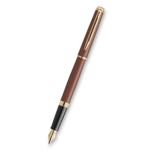 Plnicí pero Waterman Hémisphére The Understated Edit Copper Red GT - F
