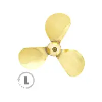 Raboesch lodní šroub tř.146 25mm M2 3-listý levý