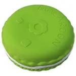 Hračka DF Latex makronka se zvukem zelená 9cm