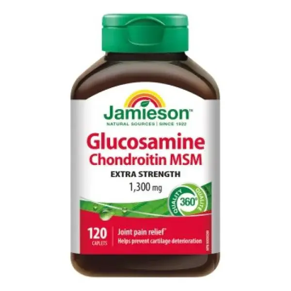 Jamieson Glukosamin Chondroitin MSM 1300mg 120 tablet