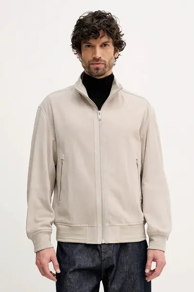 Semišová bunda BOSS Orange Jarip Jarip