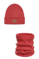 Dětský set čepice a nákrčník SMILE