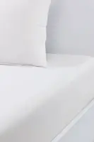 Bavlnená napínacia plachta BOSS BEBOSS White 140 x 200 cm