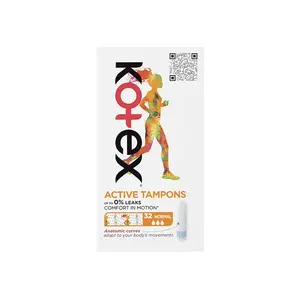 KOTEX Active normal tampony 32 ks