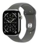 APPLE Watch 11 GPS + Cellular 46 mm Prírodný titán so skalo šedým športovým remienkom - M/L