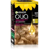 Garnier Olia Big Kit permanentná farba na vlasy odtieň 8.31 Golden Ashy Blond 1 ks