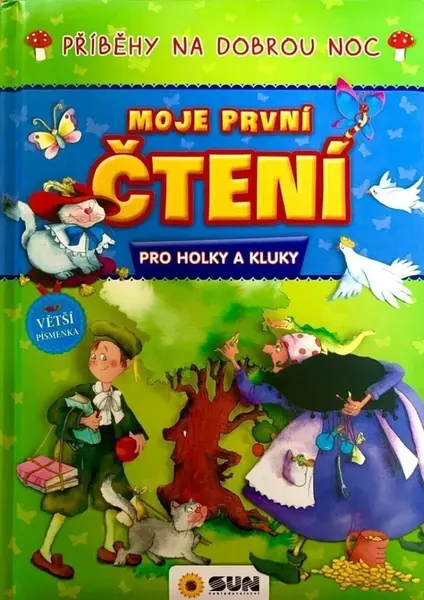 Moje první čtení - Příběhy na dobrou noc - pro holky a kluky (poškozená)