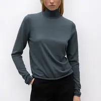 ECOALF Faya Collar Jumper GREEN SHADOW L