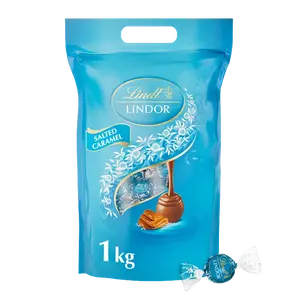 LINDT Lindor pralinky slaný karamel 1000 g