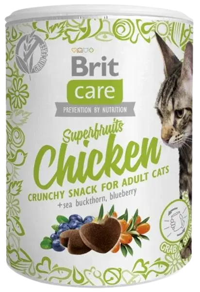 BRIT Care Cat Snack Superfruits Chicken 100 g