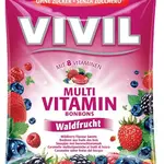 VIVIL BONBONS MULTIVITAMÍN drops s príchuťou lesného ovocia bez cukru 60 g