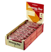 KOMPAVA 3Energy bar 32ks- višeň-tmavá poleva 10 x 25 ml