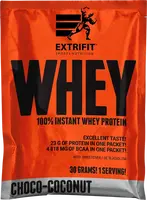 EXTRIFIT 100% Instant whey 80  čoko/kokos 30 g