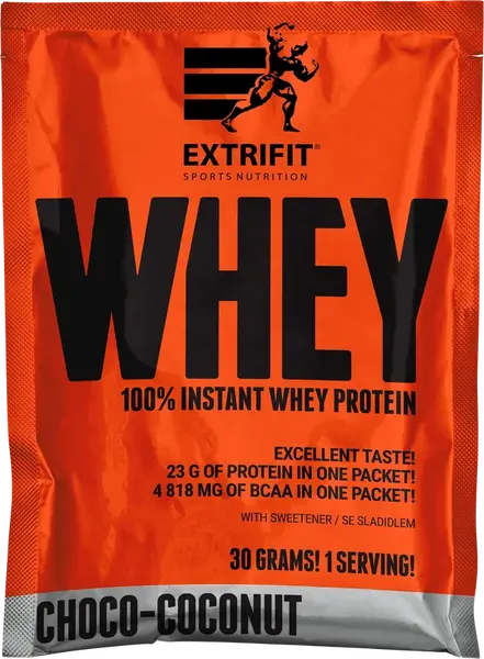 EXTRIFIT 100% Instant whey 80  čoko/kokos 30 g