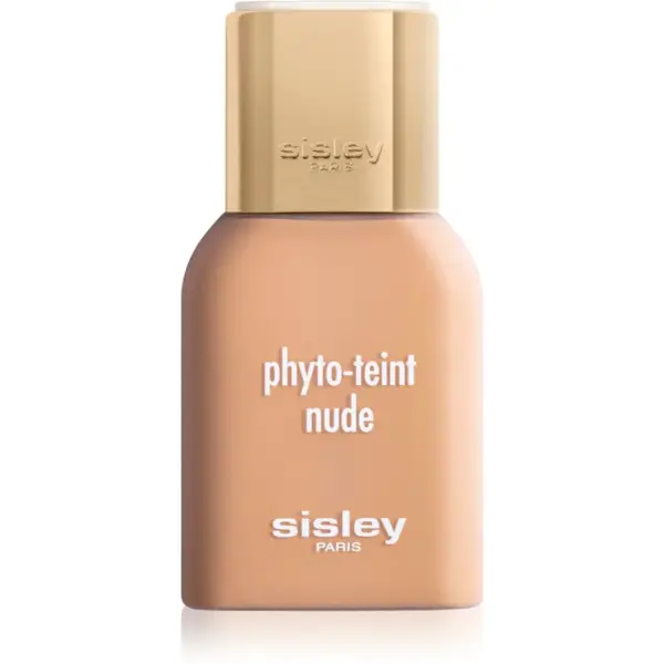 Sisley Phyto-Teint Nude rozjasňujúci a hydratačný make-up pre prirodzený vzhľad odtieň 3W1 Warm Almond 30 ml