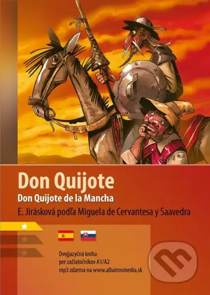 Don Quijote A1/A2 (ŠJ-SJ) (španielčina / slovenčina) - kniha z kategorie Beletrie pro děti