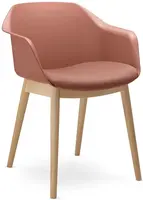 LD SEATING Konferenční křeslo RIVA,RI-01,D, dřevěná podnož