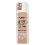 Dermacol Infinity Healthy Glow Foundation make-up pro rozjasnění pleti 03 Sand 20 g