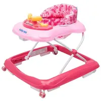 BABY MIX CHODÍTKO Dětské chodítko s volantem, růžová, velikost